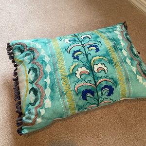 Anthropologie throw pillow
